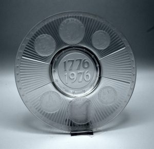 Imperial Glass Coin Plate front