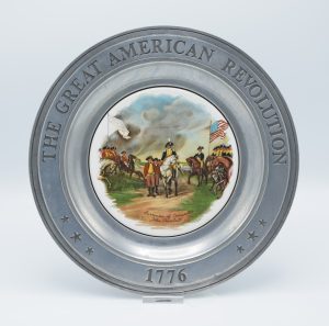 Williamsport Pewter "Surrender of Cornwallis" by John Trumbutt front