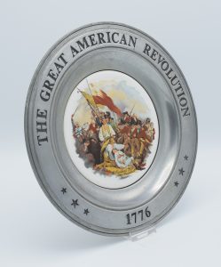 Williamsport Pewter "Battle of Bunker Hill" by John Trumbutt side