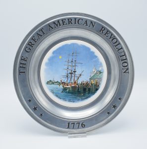 Williamsport Pewter "The Boston Tea Party" by C. Sternberg front