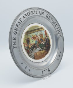 Williamsport Pewter "Declaration of Independence" by John Trumbutt side