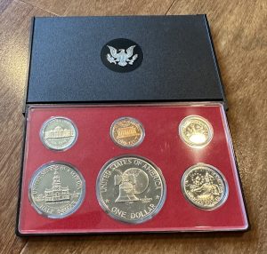 1976 Proof Set tails